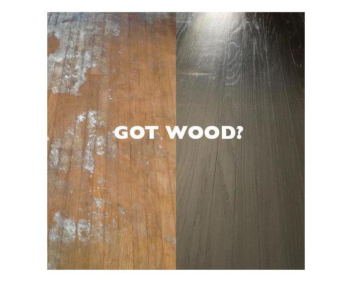 before and after picture of wood flooring 